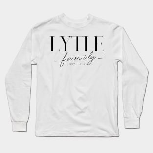 Lytle Family EST. 2020, Surname, Lytle Long Sleeve T-Shirt